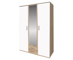 Z2 Drehtürenschrank 3-türig PIERRE,Holznachbildung,Eiche sägerau/sonoma