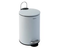blomus Treteimer H.24,5 cm TUBO,Stahl,grau