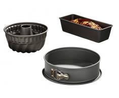 Kaiser Profi-Backform-Set 3-tlg. LA FORME,schwarz
