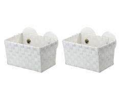 Zurbrüggen Aufbewahrungskorb Fermo White,Polyproplyen,Weiß