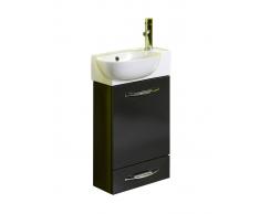 Zurbrüggen Waschtischunterschrank PICO,Materialmix,anthrazit