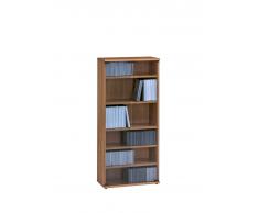 Cantus CD/DVD-Regal MEDIENREGALE,Holznachbildung,kernbuche
