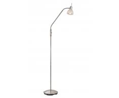 Nino Leuchten LED Stehleuchte 1-flg. Daytona,Metall,silber
