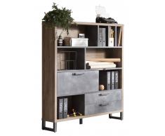 Landscape Regal EINDHOVEN,Holznachbildung,Eiche antik