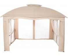 Ambia Pavillon UNTERWART,Stahl,beige
