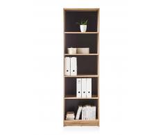 Cantus Büroregal groß FLORO,Holznachbildung,eiche
