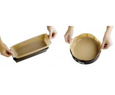 Zurbrüggen Antihaft Backform-Zuschnitt,Kunststoff,braun
