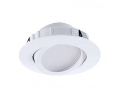 Eglo Leuchten LED-Einbauspot Pineda PINEDA,Kunststoff,Weiß
