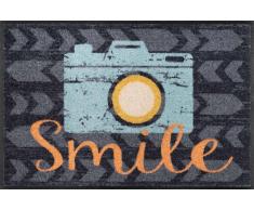 Kleen-Tex Fußmatte Smile,Polyamid,grau