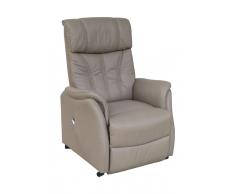 Comfortino Fernsehsessel PORTLAND,Stoff,grau