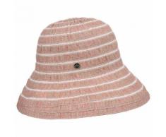 Lierys Mariella Glocke Stoffhut Damenglocke Hut Baumwollhut Schlapphut Sommerhut Sonnenhut, koralle One Size