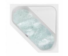 Villeroy & Boch Loop & Friends SQUARE Duo Eck Badewanne m. Whirlpoolsys. L:140 B:140cm starwhite mit CombiPool Comfort UCC140LFS3A2V96, EEK: A+