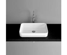 Bette Art Aufsatz-Waschtisch B: 60 H: 11 T: 40 cm weiß BetteGlaze A181-000PW