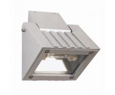 Albert Wandstrahler B: 15 H: 15 T: 16 cm, silber 692110, EEK: C. Diese Leuchte ist geeignet für Leuchtmittel der Energieklassen: C, D, E.