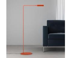 Lumina Flo Lounge LED Stehleuchte / Leseleuchte Ø 23 B: 42 H: 100 cm, orange 97126op00, EEK: A+