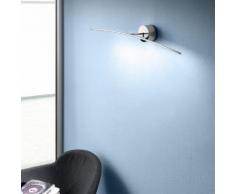 ICONE ALBATROS 70 LED Wand-/Bilderleuchte B: 70 H: 9 T: 13 cm, chrom ALBATROS70MCR, EEK: A+. Diese Leuchte enthält eingebaute LED-Lampen. A++ (LED), A+ (LED), A (LED). Die Lampen können in der Leuchte nicht ausgetauscht werden.