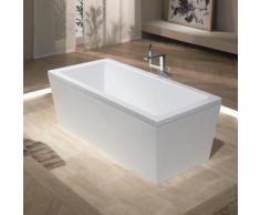 Kaldewei Conoduo 733-7 Freistehende Rechteck-Badewanne m. Verkleidung L: 180 B: 80 H: 59 cm weiß matt 235148050711