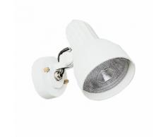 Albert Wandstrahler für Pressglasreflektorlampe Ø 13,5 T: 19,5 cm, weiß 682122, EEK: A++