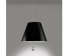 Luceplan Costanza LED D13sas L Pendelleuchte, Zug Ø 40 H: 250 cm alu/lakritz 1D13LSA00020+9D1301511701, EEK: A+. Diese Leuchte enthält eingebaute LED-Lampen. A++ (LED), A+ (LED), A (LED). Die Lampen können in der Leuchte nicht ausgetauscht werden.