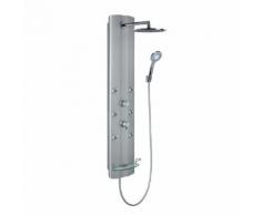 HSK ADP 100 Exklusiv Alu-Duschpaneel B: 260 H: 1400 mm, Kopfbrause Ø 300 H: 8 mm 1001400-KB4