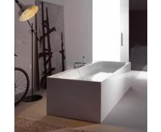 Bette Lux Silhouette Side Badewanne L: 170 B: 85 H: 57,5 cm Wanne weiß, Ablaufgarnitur weiß 3460-000CFXVS+B601-000