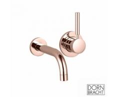 Dornbracht Tara.Logic Waschtisch-Wand-Einhandbatterie mit Einzelrosetten Ausladung: 200 mm, cyprum 36812885-49