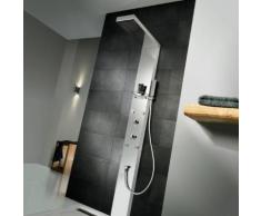 HSK Duschpaneel Lavida B: 210 H: 2200 T: 670 mm freihängende Regentraverse edelstahl optik 1900011-40