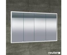 Sprinz Classical-Line Unterputz Spiegelschrank umlaufend beleuchtet B: 140 H: 70 T: 15,5 Korpus aluminium matt / Rückwand verspiegelt C041400AMAM29E+LL1400, EEK: A+. Dieser Spiegelschrank enthält eingebaute LED-Lampen. A++ (LED), A+ (LED), A (LED). Die...