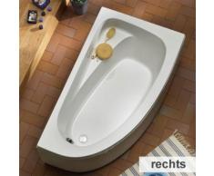 Ottofond Marina Eck Badewanne weiß L: 160 B: 90 H: 42 cm Ausführung Rechts 917001