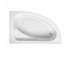 Mauersberger aspera 170 Eck Badewanne L: 170 B: 100 H: 45 cm Links weiss mit Schürze 1217010101