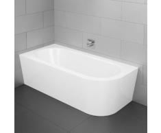 Bette Starlet IV Silhouette Eck-Badewanne L: 175 B: 80 T: 42 cm Wanne weiß, Ablaufgarnitur weiß, mit Wassereinlauf 6660-000CERVK+B605-000