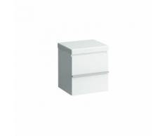Laufen Case Rollcontainer B: 46 H: 50,5 T: 38,5 cm, 2 Auszüge Front weiß glanz / Korpus weiß glanz H4020510754751