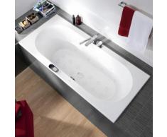 Villeroy & Boch Loop & Friends OVAL Duo Rechteck Badewanne m. Whirlpoolsys. L:190 B:90cm starwhite mit Special CombiPool Invisible UIP199LFO2A1V96, EEK: A+. Dieser Whirlpool enthält eingebaute LED-Lampen. A++ (LED), A+ (LED), A (LED). Die Lampen können...