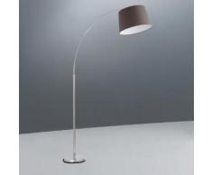 Honsel Leuchten 215161 Bogenleuchte H: 179 cm, chrom/graubraun 215161, EEK: A++