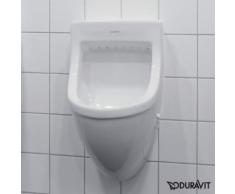 Duravit Starck 3 Urinal B: 33 H: 57,5 T: 35 cm Zulauf von hinten weiß, Modell ohne Fliege 0821350000