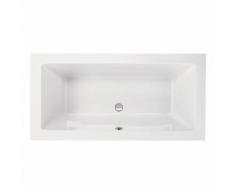 Schröder Lupor Rechteck Badewanne L: 190 B: 90 H: 49 cm 0020048000001