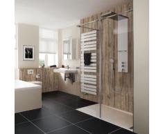 HSK Pro Concept Walk In Duschwand, 2-teilig B: 100 H: 200 cm, Anschlag R ESG klar hell / chrom 1735100-41-50#Re