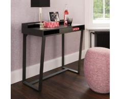 Lambert HARVEY Laptop-/Schminktisch L: 860 B: 430 H: 810 mm, schwarz 56747