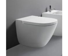 Globo STOCKHOLM Stand-Tiefspül-WC L: 58 B: 37 cm weiß LA001BI