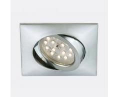 Briloner Attach LED Einbauleuchten eckig, schwenkbar B: 8,2 H: 2,8 T: 8,2 cm, aluminium 7210-019, EEK: A+. Diese Leuchte enthält eingebaute LED-Lampen. A++ (LED), A+ (LED), A (LED). Die Lampen können in der Leuchte nicht ausgetauscht werden.