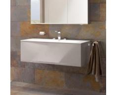 Keuco Edition 11 Waschtischunterschrank mit LED-Innenbeleuchtung B: 140 H: 35 T: 53,5 cm, 1 Auszug Front Glas cashmere/Korpus Lack cashmere seidenmatt 31361180100, EEK: A+. Dieser Schrank enthält eingebaute LED-Lampen. A++ (LED), A+ (LED), A (LED). Die...