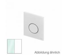 TECE loop Glas Urinal-Betätigungsplatte inkl. Kartusche mintgrün/weiß 9242651