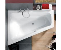 Villeroy & Boch Loop & Friends Eck Badewanne L: 175 B: 135 H: 44 cm, Ausführung Links weiß UBA175LFS9LIV-01
