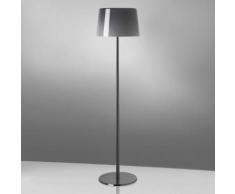 Foscarini Lumiere XXL Leseleuchte mit Dimmer Ø 32 H: 144 cm, chrom schwarz/grau 191004C24, EEK: C