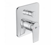 Ideal Standard Edge Einhebel-Badarmatur UP Bausatz 2, mit Sicherungskombination A7125AA