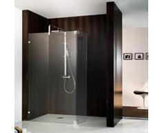 HSK Walk In Atelier Pur Duschwand+schwenkbarem Seitenteil B: bis 100/50 H: bis 200 cm, li klar hell / chrom optik AP.51-41-50#Li