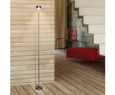 Top Light Puk Eye Floor LED Stehleuchte ø13 H:132 cm, nickel matt 6-0813203-LED, EEK: A+. Diese Leuchte enthält eingebaute LED-Lampen. A++ (LED), A+ (LED), A (LED). Die Lampen können in der Leuchte nicht ausgetauscht werden.