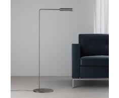 Lumina Flo Lounge LED Stehleuchte / Leseleuchte Ø 23 B: 42 H: 100 cm, gunmetal 97132000, EEK: A+