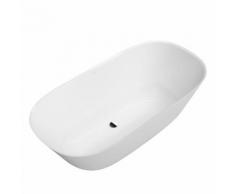 Villeroy & Boch Theano freistehende Badewanne L: 155 B: 75 H: 50,6 cm weiß UBQ155ANH7F200V-01