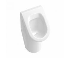 Villeroy & Boch Architectura Absaug-Urinal B: 35 H: 61,5 T: 38,5 cm Zulauf verdeckt weiß mit CeramicPlus mit keramischem Sieb 557420R1